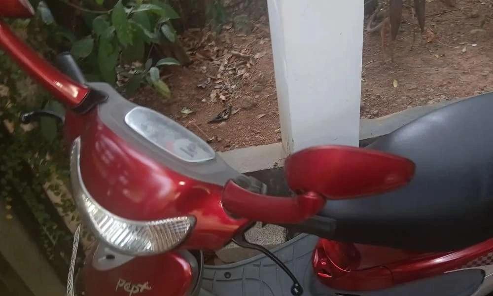 good condition paper full clear scooty pep for sale.