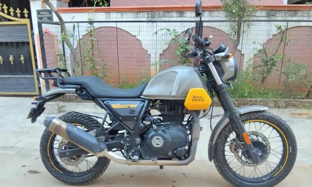 Himalayan scram 411 graphite yellow colour single handed customer