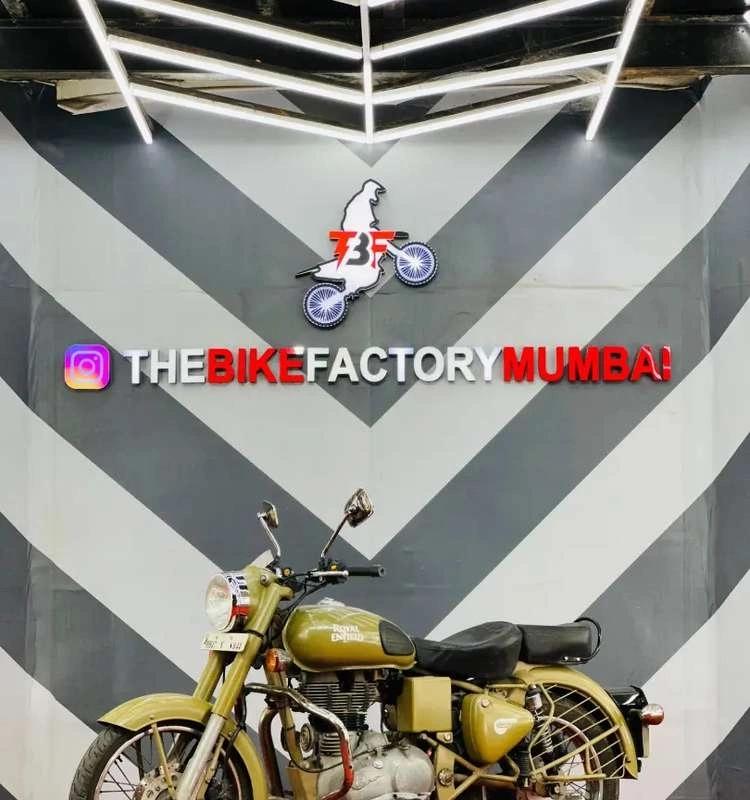 ROYAL ENFIELD CLASSIC 500(the factory Mumbai)