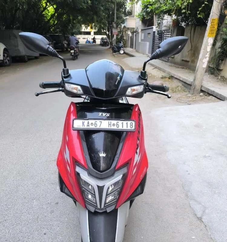 TVS ntorq 125 cc rising edition excellent condition scooty