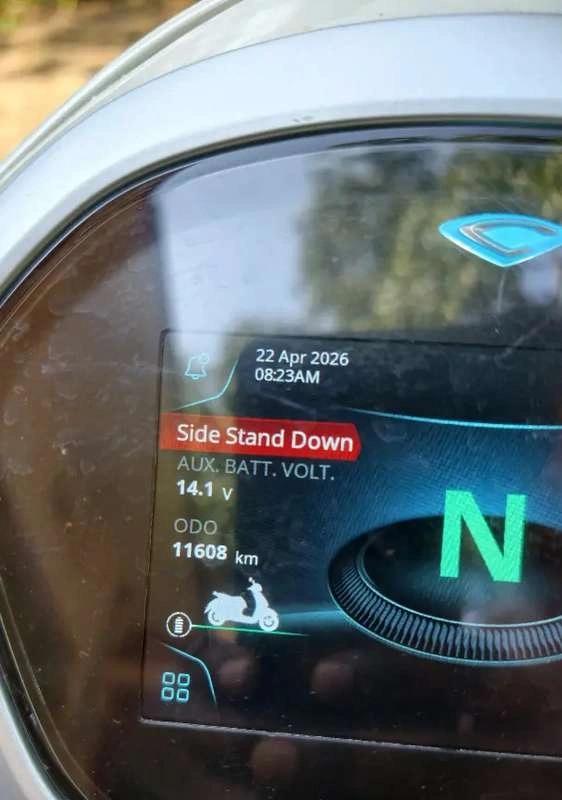 Dr Used Chetak EV scooter.