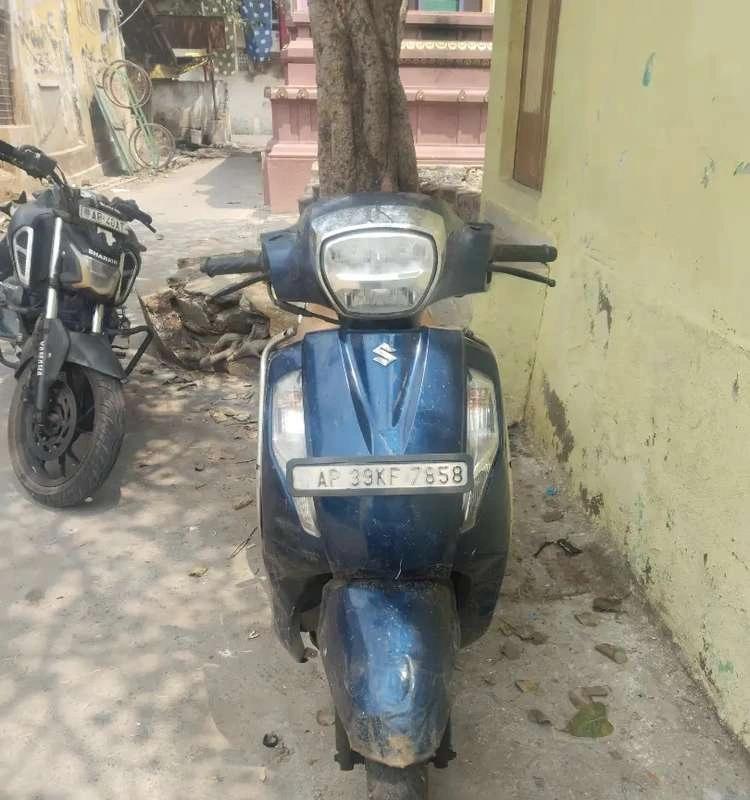 Suzuki access scooty is in good condition