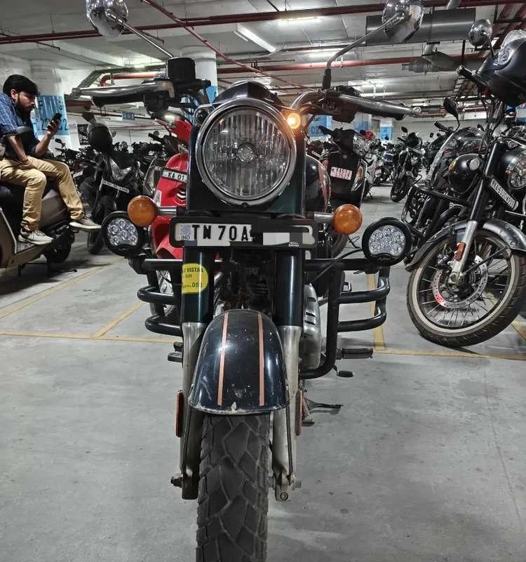 RE Classic 350 reborn Halcyon green
