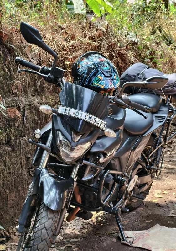 Yamaha FZ25 installed with touring accessories for sale